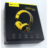 Micropack MHP-500 Stereo Headset With Detachable 4 Pin-Black & Yellow